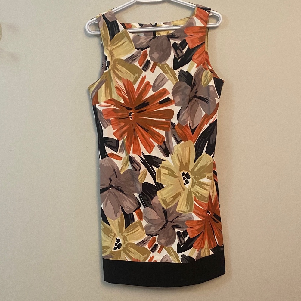 Dressbarn Sheath Sleeveless Above Knee Dress